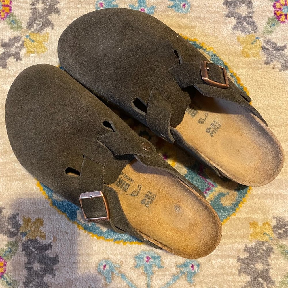 Birkenstock clogs, EUC